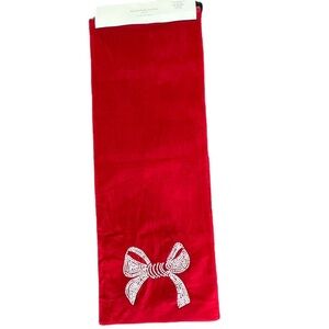 Magaschoni - ‘Beaded Velvet’ table runner. 16” x 90”. NWT.